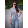 Elegantní halenka kr. rukáv R62318