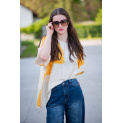 Halenka oversize vzor KVĚT 50118