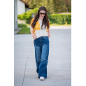 Halenka oversize vzor KVĚT 50118