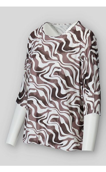 Halenka-triko s 3/4 rukávem 1263 Pratto