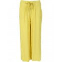 letní kalhoty culottes žlutá