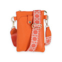 Kabelka malá crossbody-mobil ,kůže 949 Itálie