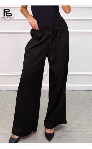 Trendy široké kalhoty LADY do gumy 35791
