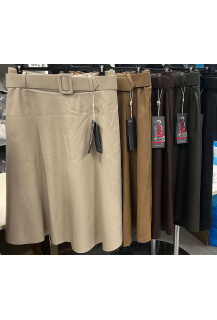 Koženková MIDI sukně WAY 21959