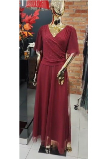 Šaty elegantní s krátkým ruk. Trynite K-1433