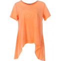 bavlněná tunika triko oranžová