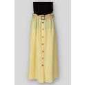 Dlouhá sukně s knoflíky 25069