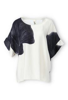 Halenka oversize vzor KVĚT 50118