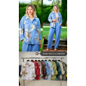 Bunda oversized květ SF 25366