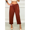 Stylové kalhoty do gumy Lamiar 33689