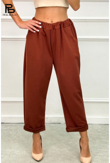 Stylové kalhoty do gumy Lamiar 33689