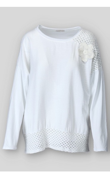 Halenka s aplikací květ 5132