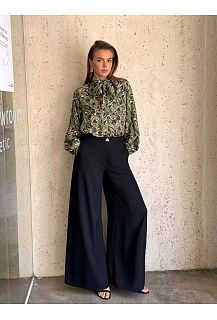 Kalhoty s širokými nohavicemi Unika Paris 3830