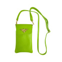 Kabelka malá crossbody-mobil ,kůže 999 Itálie