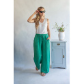 Kalhoty lněné culottes 10375 Itálie