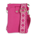 Kabelka malá crossbody-mobil ,kůže 949 Itálie