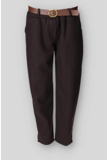 Kalhoty do gumy s páskem 242977