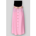 Dlouhá sukně s knoflíky 25069