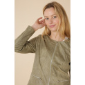 Bunda imitace broušené kůže Laura Jo 15505 Lady 