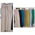 Kalhoty lněné culottes 10375 Itálie