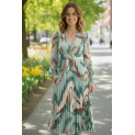 Dlouhé šaty s potiskem 22535 Latino