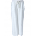 letní kalhoty culottes bílá