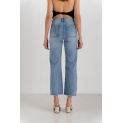 Boho džíny 7/8 wide-leg Onado H4586