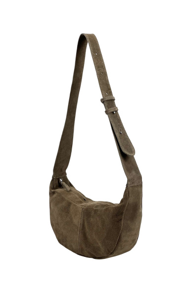 Kabelka z broušené kůže 681-c, Itálie