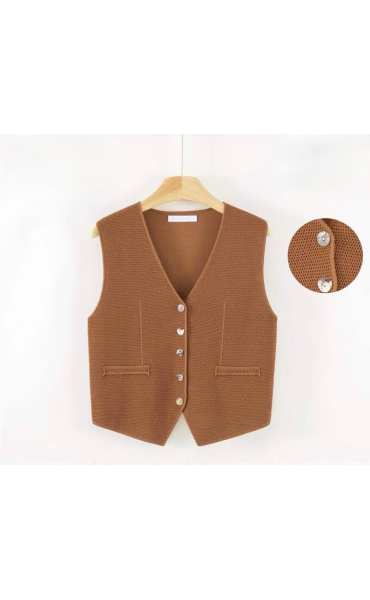 Elegantní vesta úplet M3510