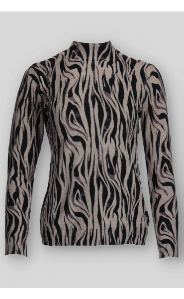 Svetřík se stojáčkem potisk Damod M24379