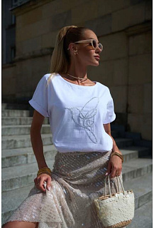 Triko krátký rukáv Latynka 076