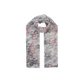Dámská šála vzor květ E-09557