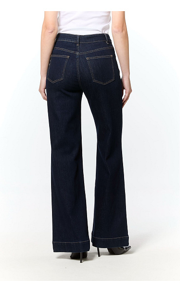 Kalhoty džínové WIDE-LEG 3D-9299
