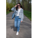 Kalhoty džínové boyfriend 3D-1360-1 Itálie 