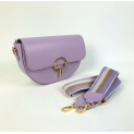Kabelka crossbody kůže 804 Itálie