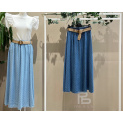 Dlouhá sukně jeans 2791 Itálie 