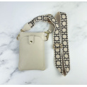 Kabelka malá crossbody-mobil ,kůže 949 Itálie
