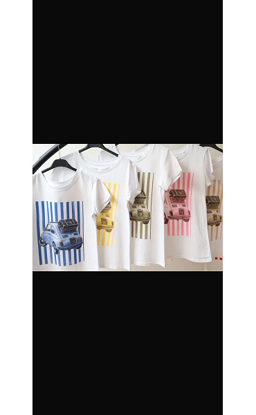 Triko oversized s potiskem AUTO 301