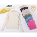 Svetr lurex se stojáčkem ZS91763A Itálie