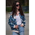 Lehká bunda na zip BOMBER 240501
