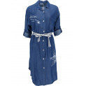 Šaty Jeans C50771 Itálie