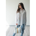Košile oversize s aplikací (TEDDY) 39806