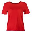 triko basic jednobarevné červená