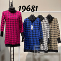 19681 šaty/tunika úplet Itálie