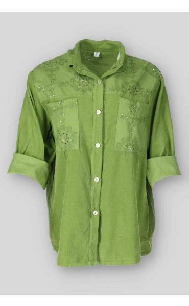 Košile manšestr kombinovaná SF 25446