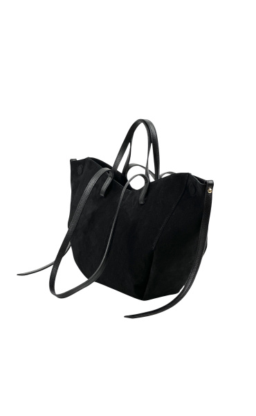 Velká kabelka z broušené kůže 650-c Itálie