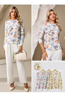 Elegantní svetřík s potiskem 8060