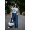 Kalhoty široké culottes 1287