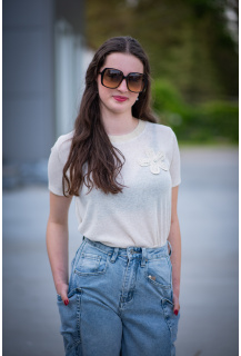 Trendy triko s výšivkou MY STYLE 20180