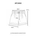Elegantní šortky s páskem 24910